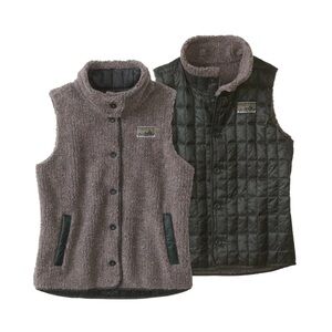 Patagonia Recycled Down Fleece Vest XS